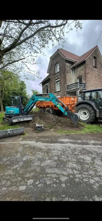 Location de pelles - Avec ou sans chauffeur dans le nord pas de calais, Arras, Blanquart Paysage
